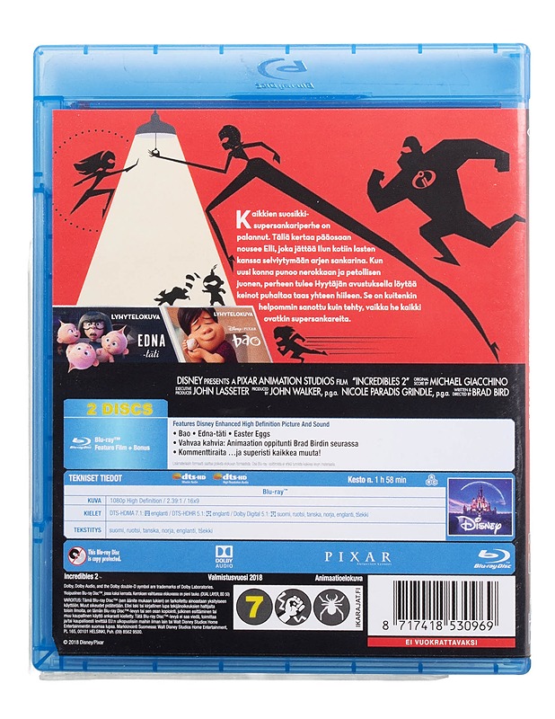 Ihmeperhe 2 - Blu-ray - Blu-ray-levyt - 10105509393 - 1