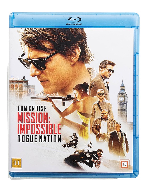 Mission: Impossible Rogue Nation - Blu-ray - Blu-ray-levyt - 10105509400 - 0