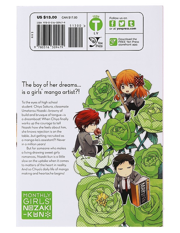 Monthly girls' Nozaki-kun : part 1 - Tsubaki, Izumi - Sarjakuvat - 10105509430 - 1