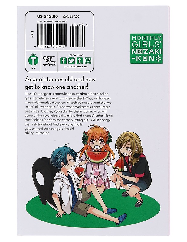 Monthly girls' Nozaki-kun : part 8 - Tsubaki, Izumi - Sarjakuvat - 10105509434 - 1