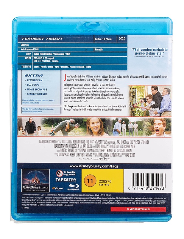 Old Dogs - Blu-ray - Blu-ray-levyt - 10105509440 - 1