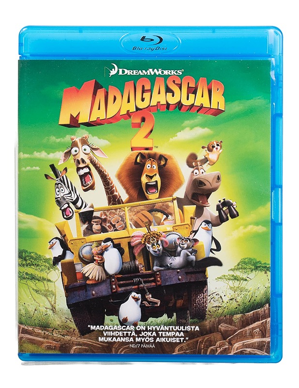 Madagascar 2 - Blu-Ray - Blu-ray-levyt - 10105509451 - 0