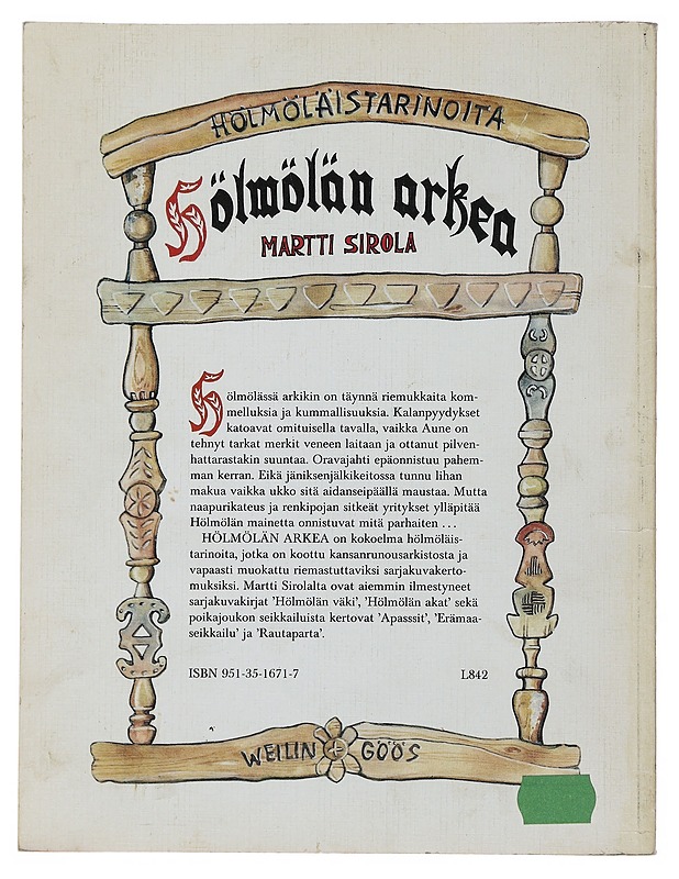 Hölmölän arkea - Martti Sirola - Sarjakuvat - 10105509492 - 1