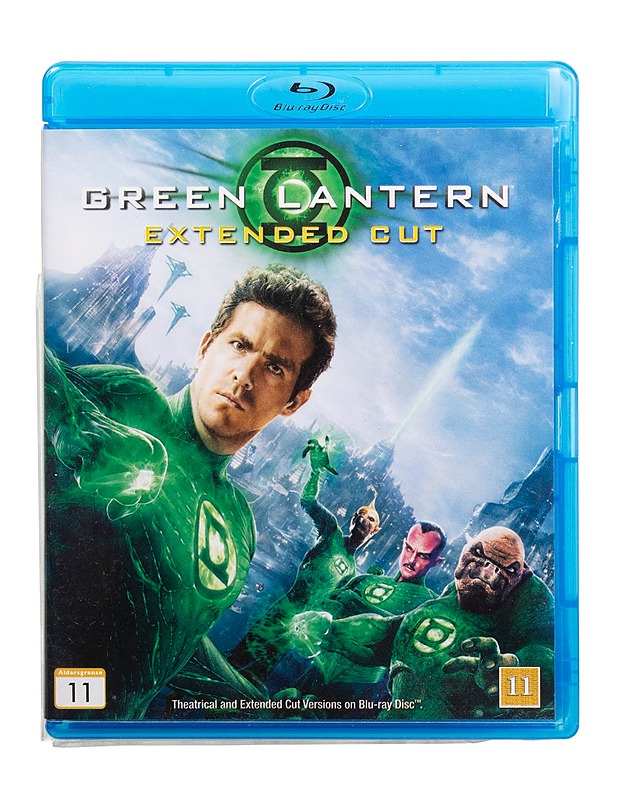 Green Lantern - Blu-ray - Blu-ray-levyt - 10105509526 - 0