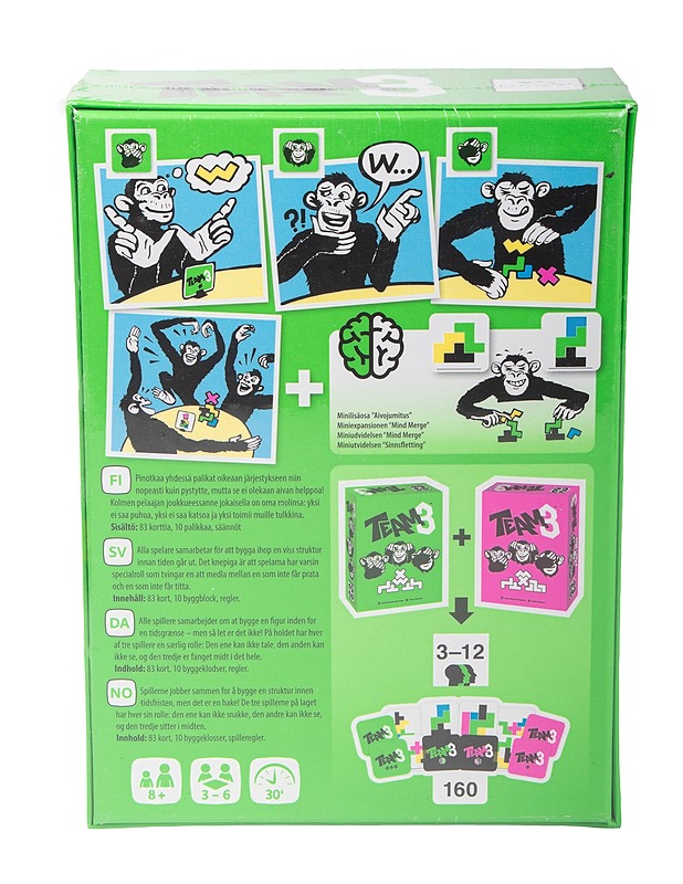 LAUTAPELIT Team 3 älypeli - Lasten pelit - 10105509535 - 1