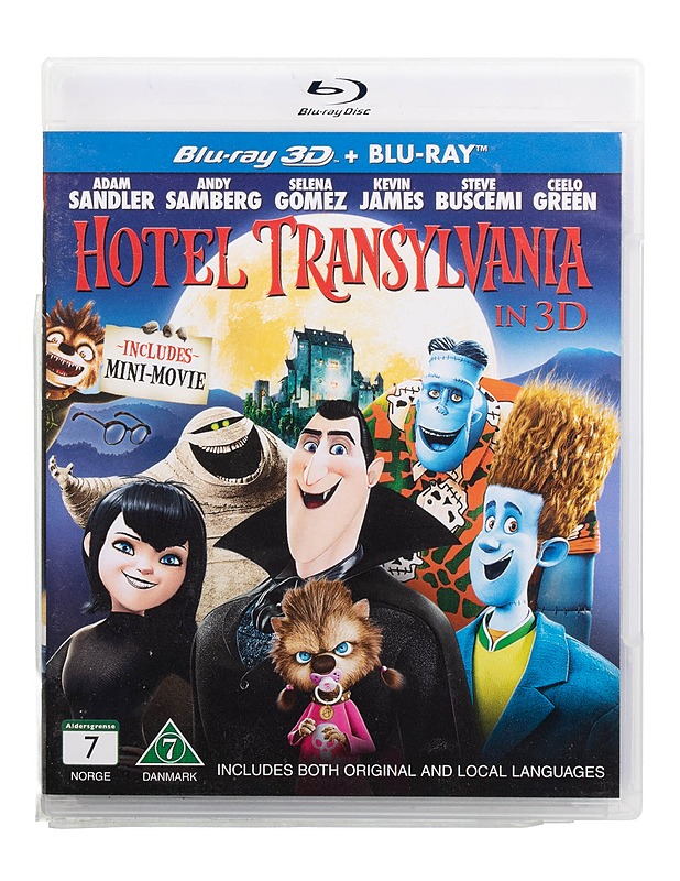 Hotel Transylvania 3D - Blu-ray - Blu-ray-levyt - 10105509528 - 0