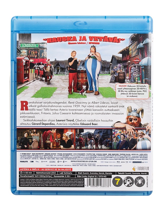 Asterix & Obelix Britanniassa 3D - Blu-ray - Blu-ray-levyt - 10105509541 - 1