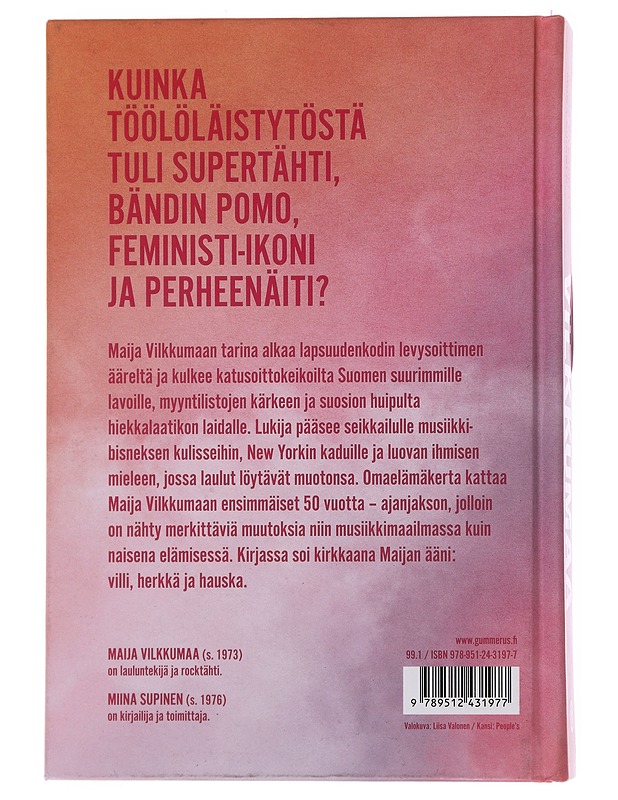 Vilkkumaa - Vilkkumaa, Maija - Elämäkerrat ja muistelmat - 10105509557 - 1