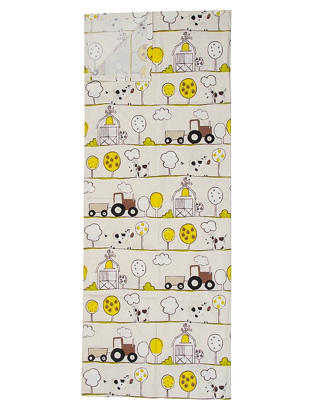 Itseommeltu kuviollinen lastenverho, 130x170 cm - Verhot ja kapat - 10105509569 - 0