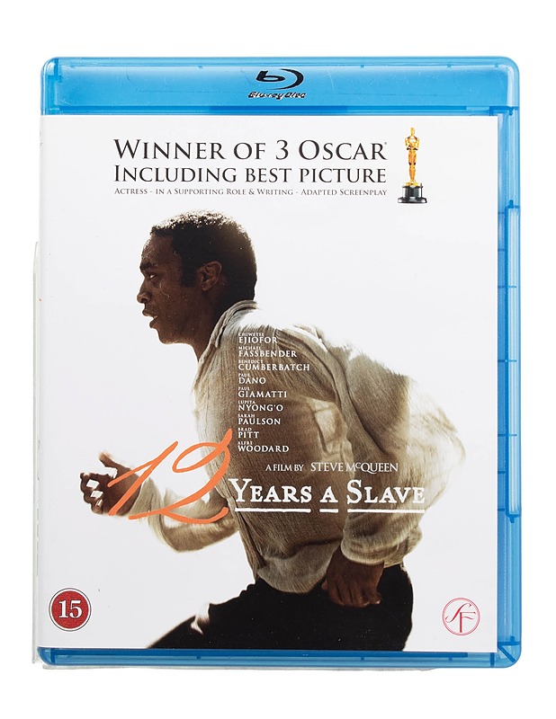 12 years a slave - Blu-Ray - Blu-ray-levyt - 10105509574 - 0