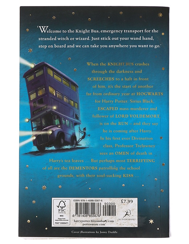 Harry Potter and the prisoner of Azkaban - Rowling, J. K. - Lastenkirjat - 10105509585 - 1