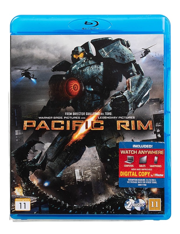 Pacific Rim - Blu-ray - Blu-ray-levyt - 10105509595 - 0