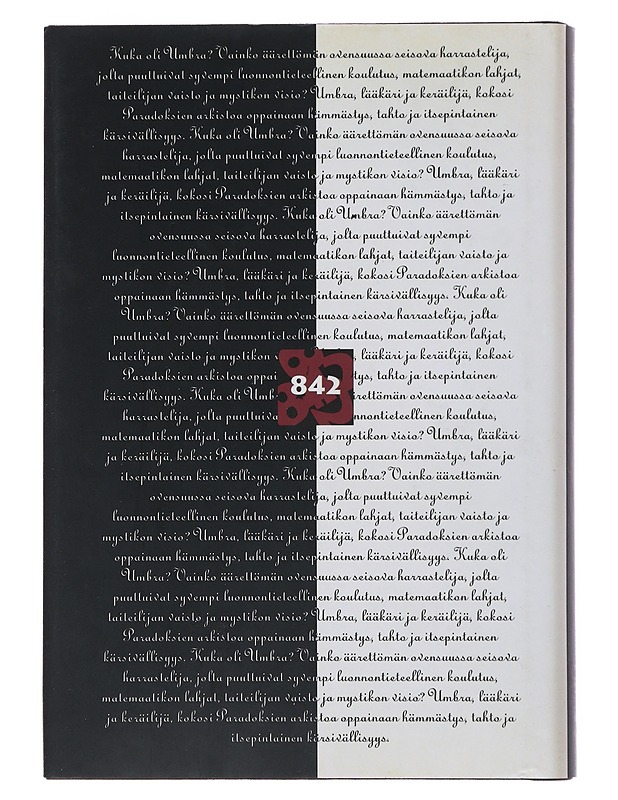 Umbra : silmäys paradoksien arkistoon - Leena Krohn - Romaanit ja novellit - 10105509598 - 1