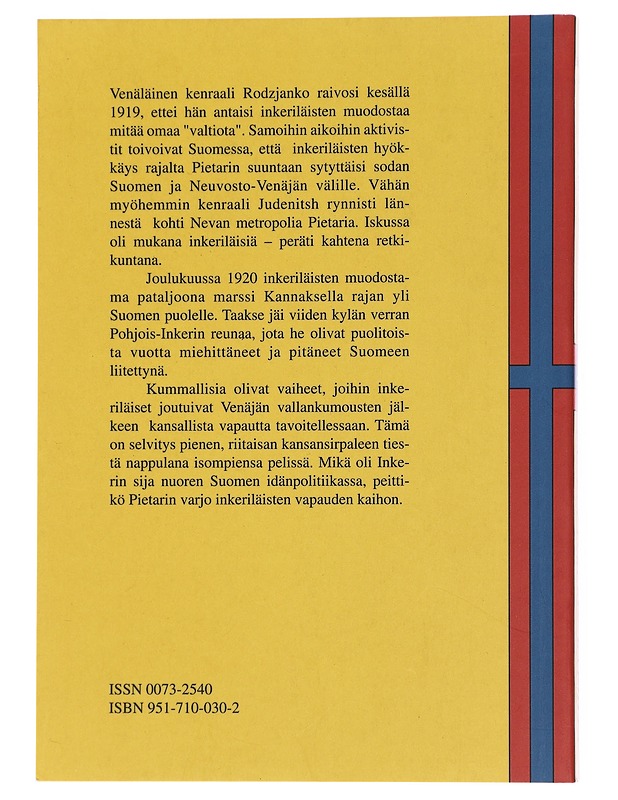 Rautaa Inkerin rajoilla- Pekka Nevalainen - Elämäkerrat ja muistelmat - 10105509612 - 1