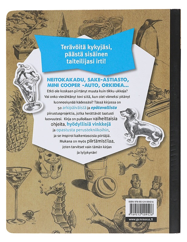 50 piirrosta vaihe vaiheelta - Tadem, Ed - Harrastekirjat - 10105509629 - 1