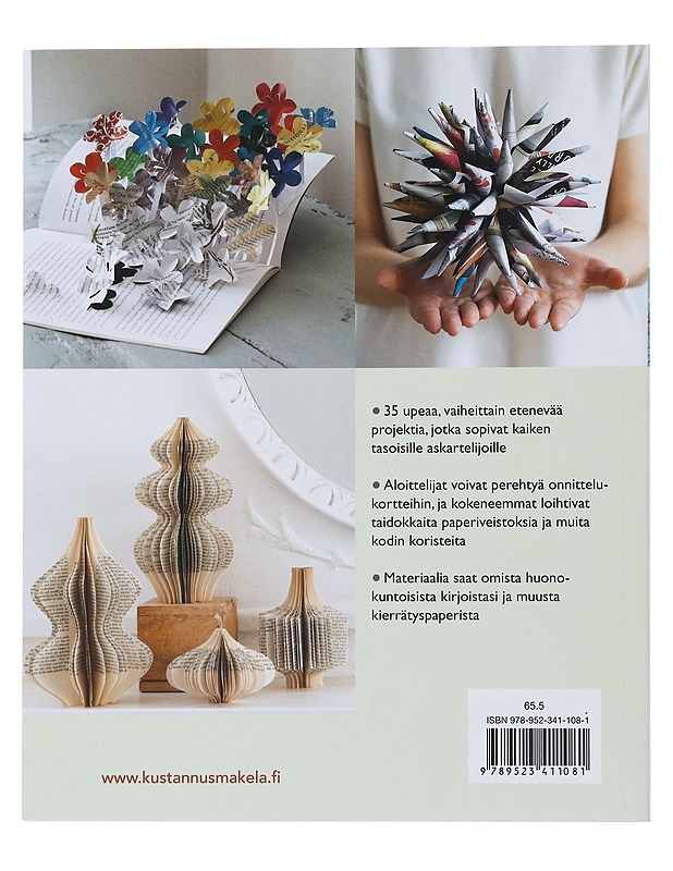 Askartele uutta vanhasta kirjasta - Youngs, Clare - Harrastekirjat - 10105509636 - 1