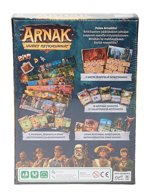 LAUTAPELIT Arnak - uudet retkikunnat  - Lasten pelit - 10105509641 - 1