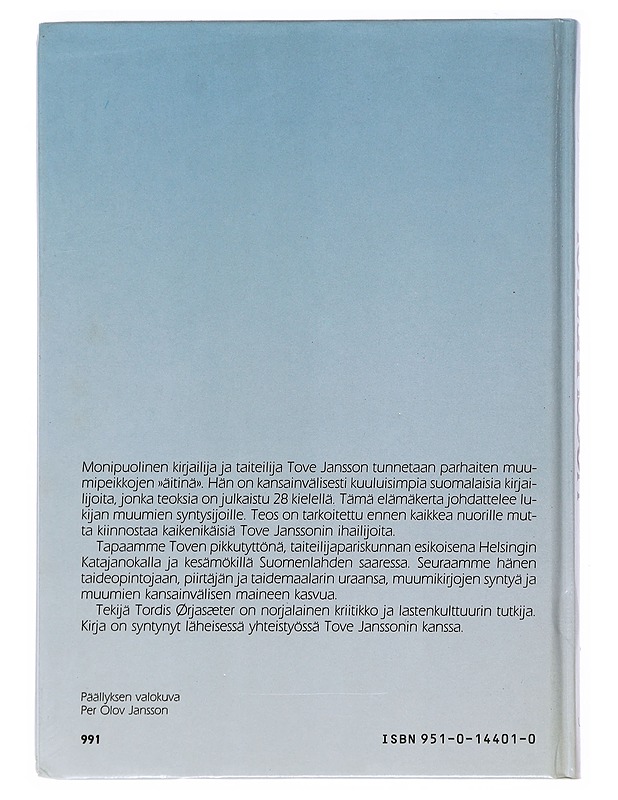 Tove Jansson / Muumilaakson luoja- Tordis Årjasæter - Elämäkerrat ja muistelmat - 10105509638 - 1