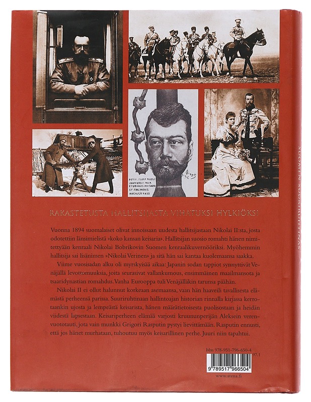 Nikolai II : Suomen suuriruhtinas - Tuomi-Nikula, Jorma - Elämäkerrat ja muistelmat - 10105509646 - 1