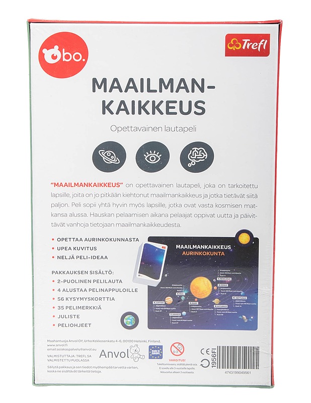 TREFL Maailmankaikkeus - opettavainen lautapeli - Lasten pelit - 10105509658 - 1