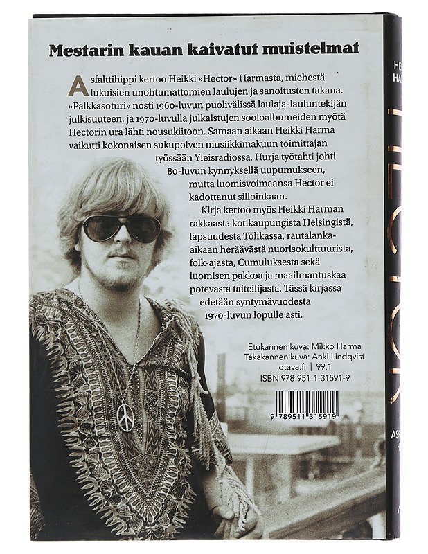 Hector : asfalttihippi : muistelmia putkiradiosta Ruusuportille - Harma, Heikki - Elämäkerrat ja muistelmat - 10105509661 - 1