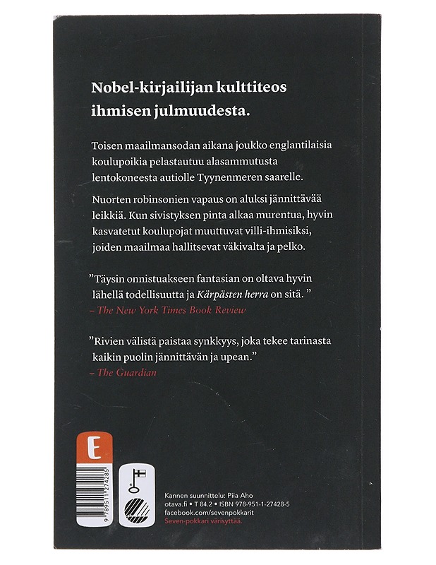 Kärpästen herra - Golding, William - Romaanit ja novellit - 10105509667 - 1