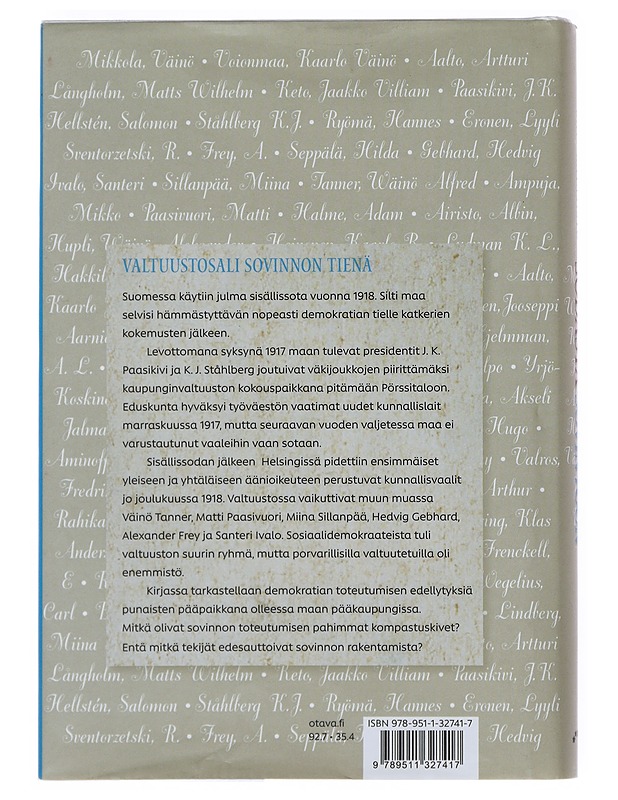 Sodasta sovintoon - Kati Katajisto - Historiakirjat - 10105509696 - 1