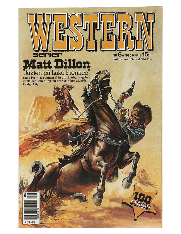 Western Serier : Nro 6/1990 - Sarjakuvat - 10105509736 - 0