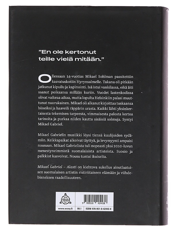 Mikael Gabriel : alasti - Vanha-Majamaa, Anton - Elämäkerrat ja muistelmat - 10105509737 - 1