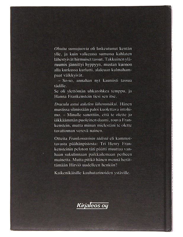 Frankensteinin täti : Kammottava päähänpisto - Pettersson, Allan Rune - Nuorten kirjat - 10105509739 - 1