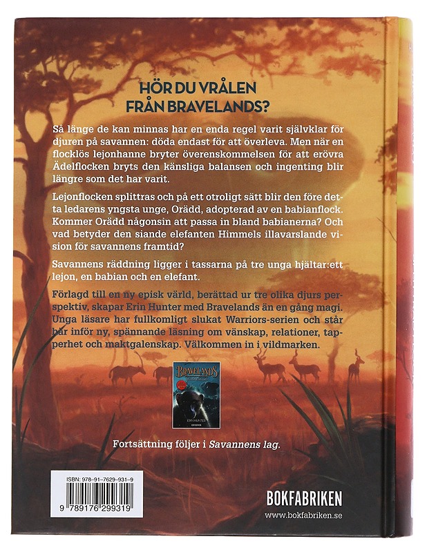 Bravelands : Splittrad flock - Hunter, Erin - Romaanit ja novellit - 10105509738 - 1