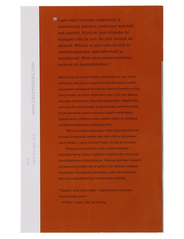 Ei kenenkään päiväkirja - Grossmith, George - Romaanit ja novellit - 10105509810 - 1