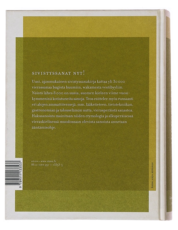 Sivistyssanat - Kaarina Turtia - Tietokirjat ja oppaat - 10105509817 - 1