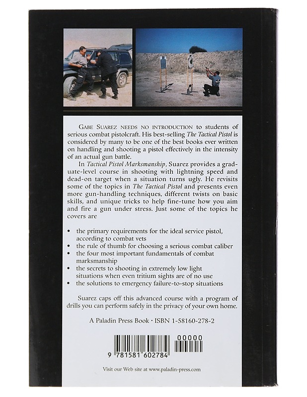 Tactical Pistol Marksmanship - Gabe Suazrez - Tietokirjat ja oppaat - 10105510055 - 1