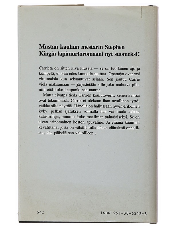 Carrie - King, Stephen - Romaanit ja novellit - 10105509868 - 1