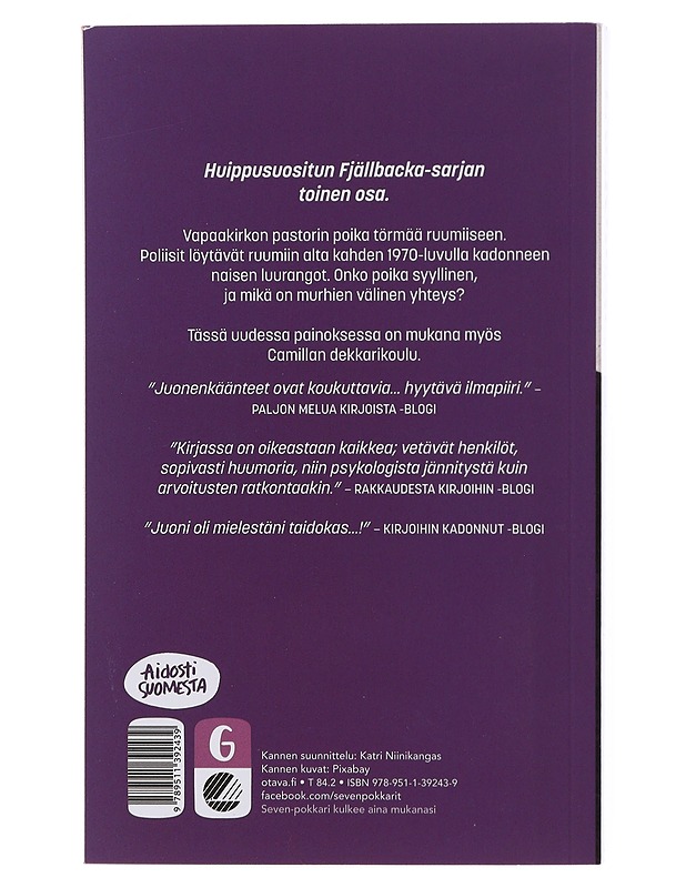 Saarnaaja - Läckberg, Camilla - Jännitys ja dekkarit - 10105509906 - 1