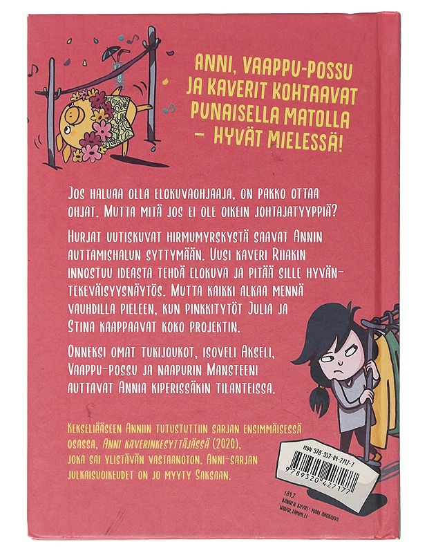 Anni kaverinkesyttäjä punaisella matolla - Paasto, Kaisa - Nuorten kirjat - 10105509916 - 1