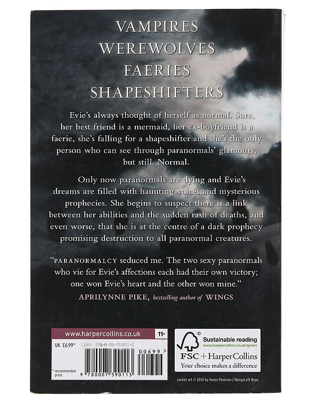 Paranormalcy - Kiersten White - Fantasia- ja scifi - 10105509917 - 1