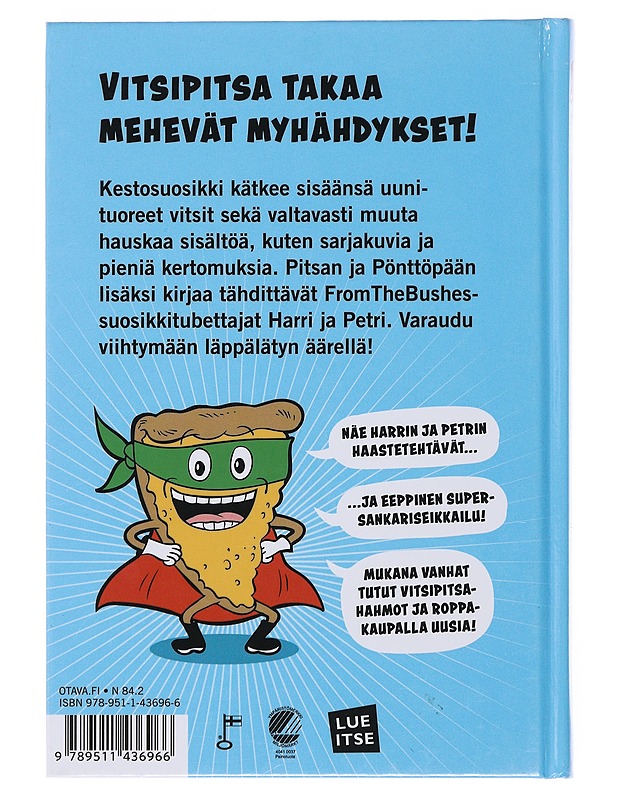 Vitsipitsa : täytteenä Harri ja Petri FromTheBushes - Salakari, Juhana - Lastenkirjat - 10105509932 - 1