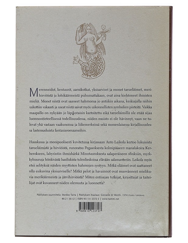 Seireenejä, kentaureja ja merihirviöitä - Anto Leikola - Tietokirjat ja oppaat - 10105509946 - 1