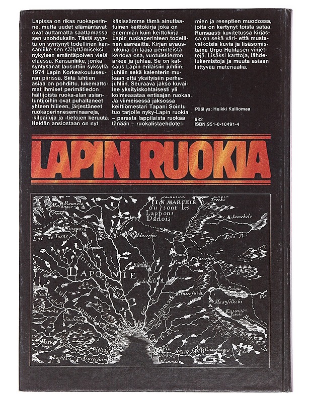 Lapin ruokia - Eiitta Suomalainen - Historiakirjat - 10105509990 - 1