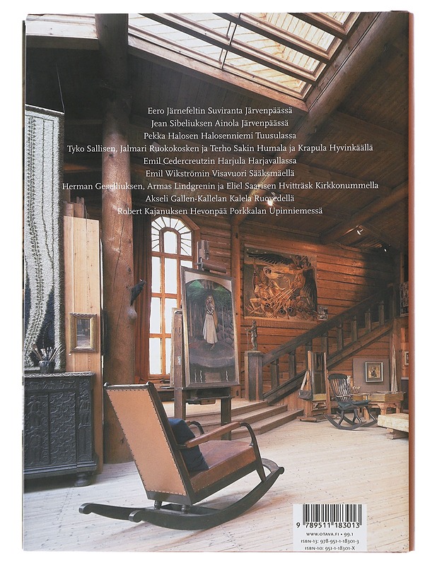 Taiteilijakoteja - Lindqvist, Leena - Taide- ja kulttuurikirjat - 10105509992 - 1