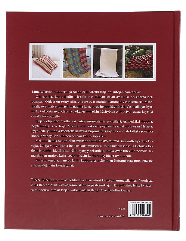 Kudo kaunista kotiin - Tina Ignell, Bengt Arne Ignell - Käsityökirjat - 10105510002 - 1