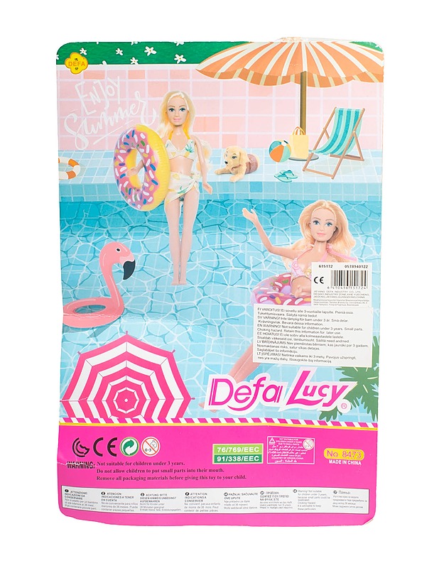 DEFA LUCY nukke ja tarvikkeita - Lasten lelut - 10105510011 - 1