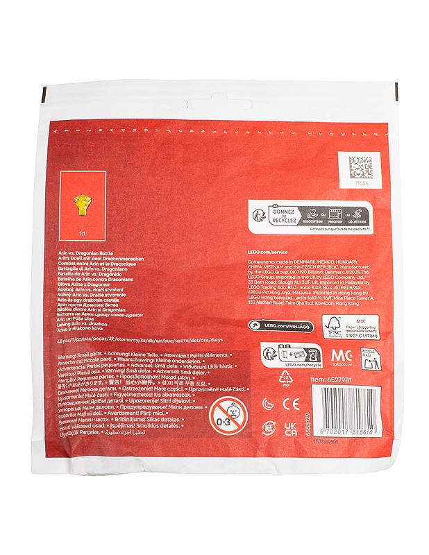 LEGO Ninjago Dragons Rising Arin vs. Dragonian Battle #30700 - Lasten lelut - 10105510020 - 1