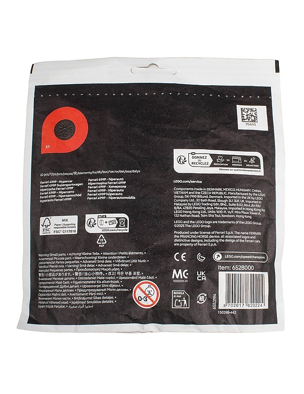 LEGO Speed Champions Ferrari 499P Hypercar #30709 - Lasten lelut - 10105510021 - 1