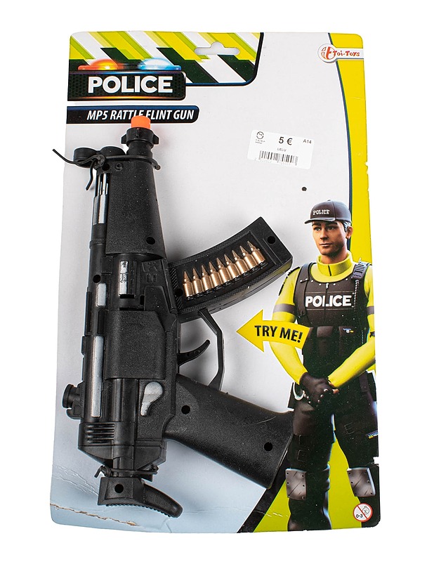TOI-TOYS MP5 Rattle Flint Gun lelu - Lasten lelut - 10105510037 - 0