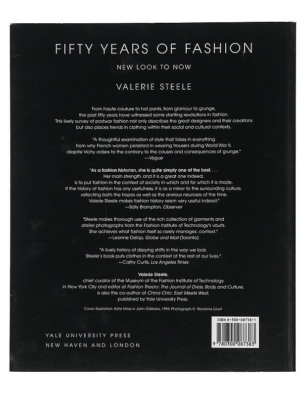 Fifty years of fashion : new look to now - Valerie Steele - Historiakirjat - 10105510036 - 1