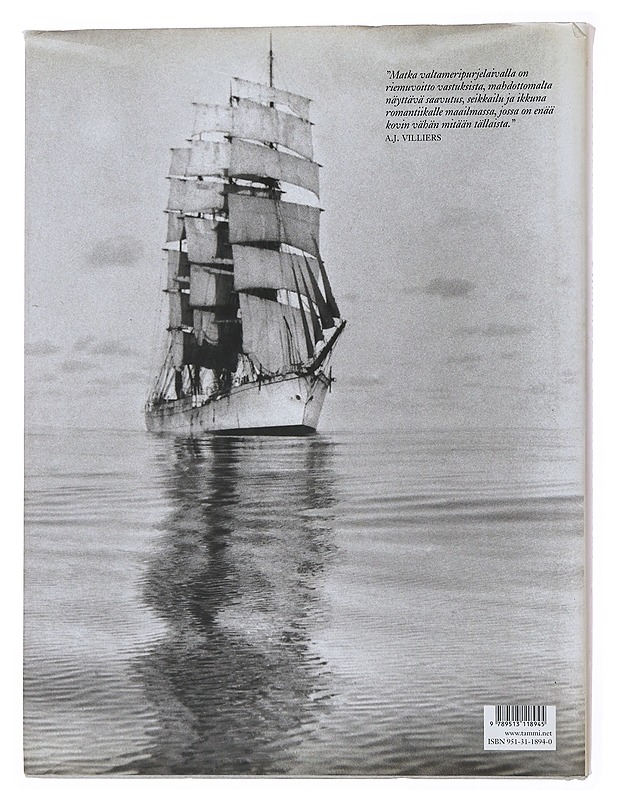 Viimeiset tuulten laivat - Villiers, Alan - Elämäkerrat ja muistelmat - 10105510041 - 1