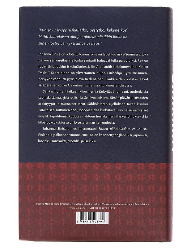 Sankarit - Johanna Sinisalo - Fantasia- ja scifi - 10105510065 - 1